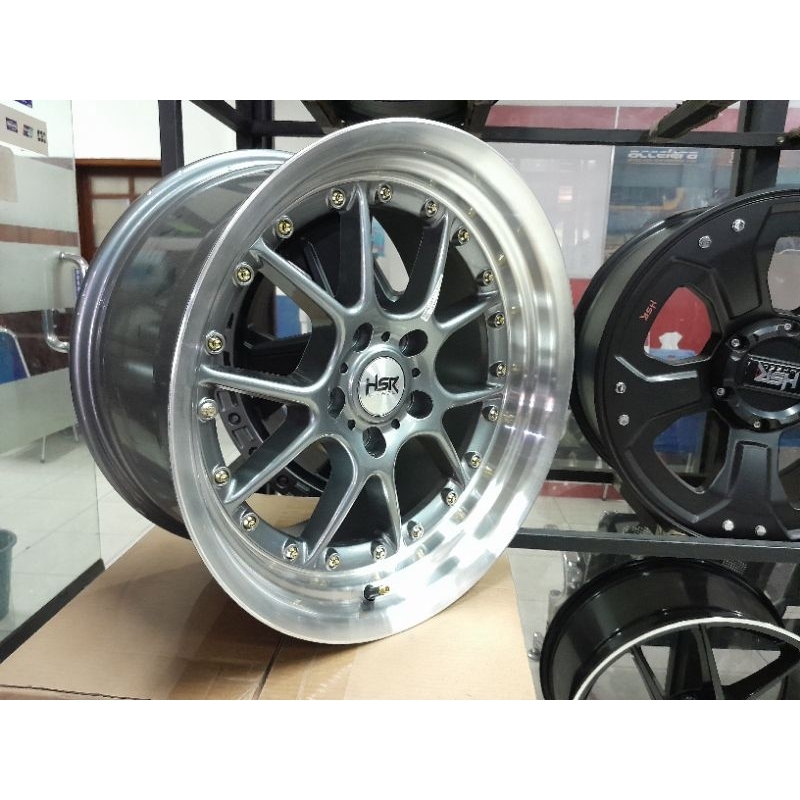 Velg Mobil Motyp Bbs Hsr Kansai R17x8/9 H5x114 Civic Xpander Hrv Camry