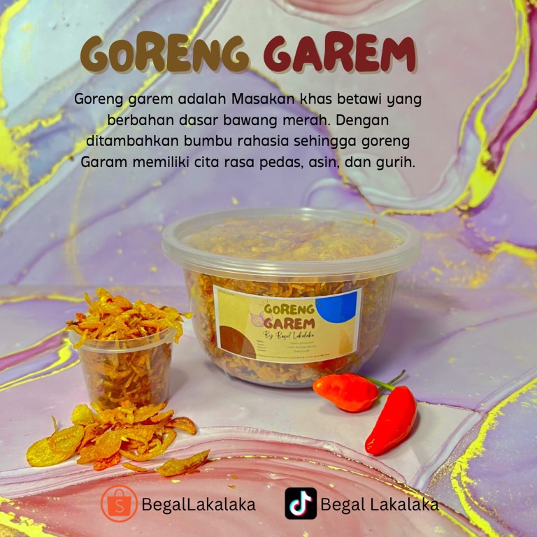 

QNK797 Ready Stok Goreng Garem by Begal Lakalaka