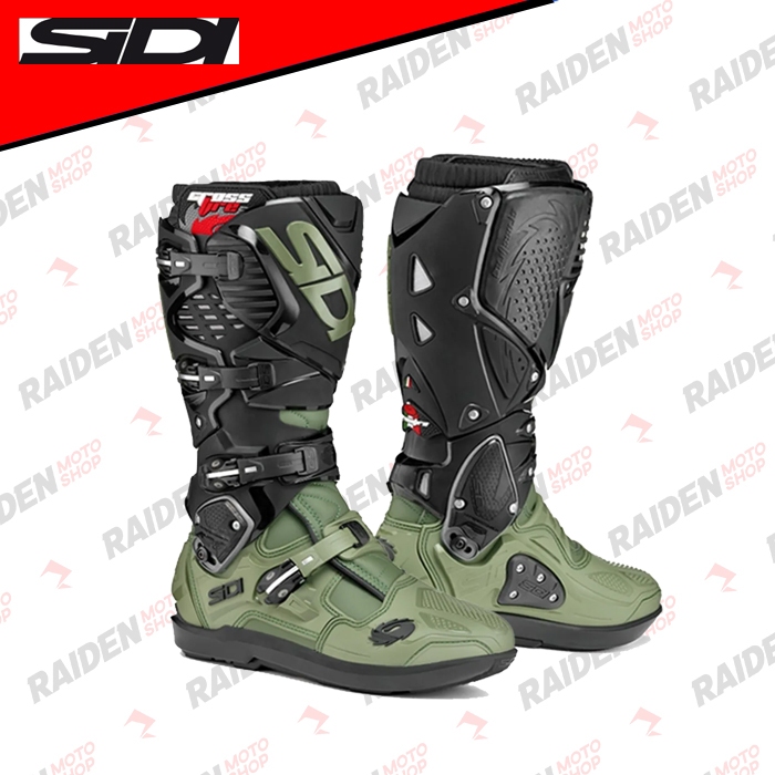SIDI CROSSFIRE 3 SRS ARMY BLACK