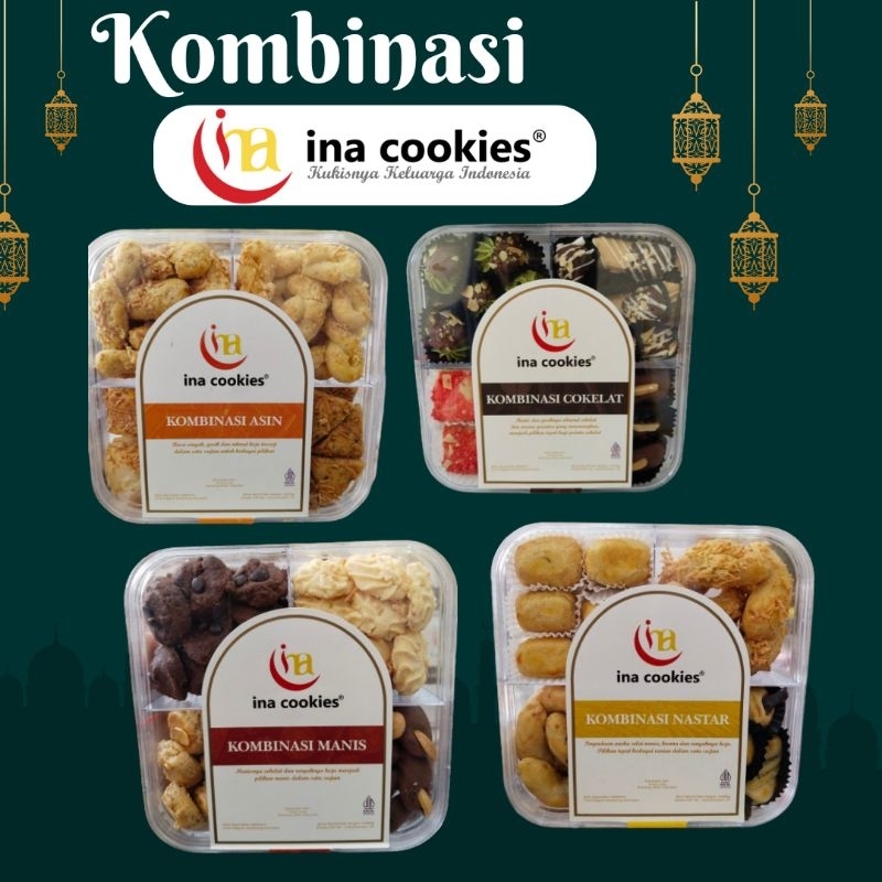 

KUE KERING INA COOKIES VARIAN KOMBINASI FREE BUBLE WRAP