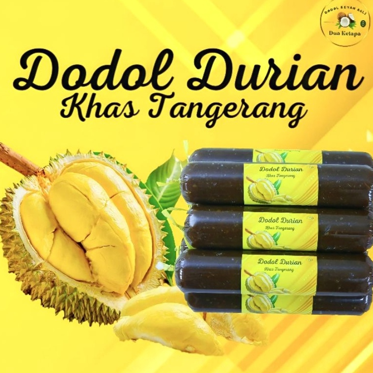 

LQY458 88 Dodol Durian 2gr Khas Tangerang Fresh Harum Legit