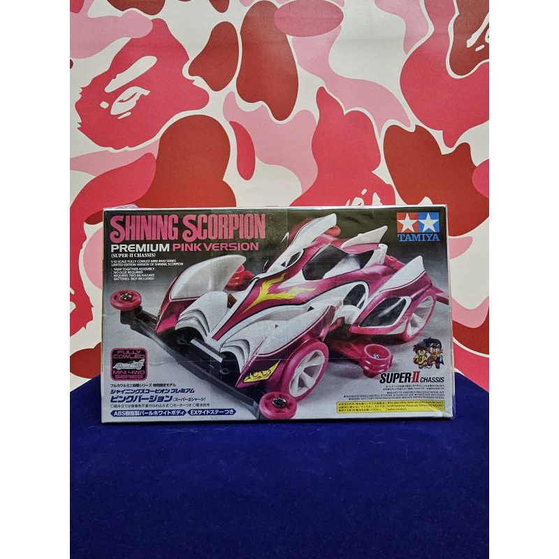 TAMIYA 95035 SHINING SCORPION PREMIUM PINK SPESIAL CHASIS S2