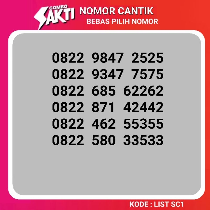 Kartu Sakti Nomor Cantik Sakti Kartu Perdana Telkomsel Sakti 25Gb 75 K 30hari Sakti Paket internet T