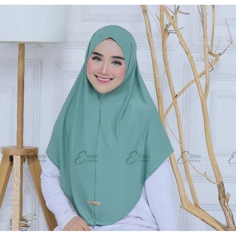 Jilbab Instan Ceria Size XL jersey non pet adem
