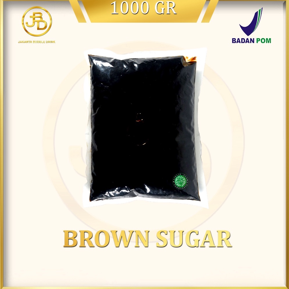 

GKN785 Free Ongkir Brown Sugar Syrup Liquid Kemasan 1 Kg