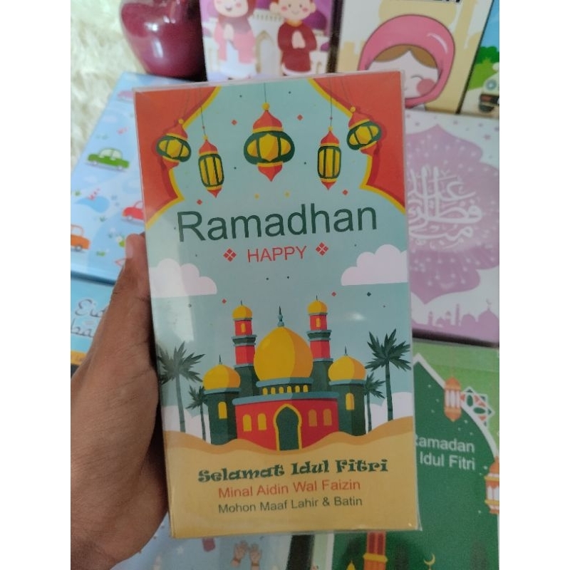 

AMPLOP LEBARAN BESAR MOTIF MASJID HIJAU