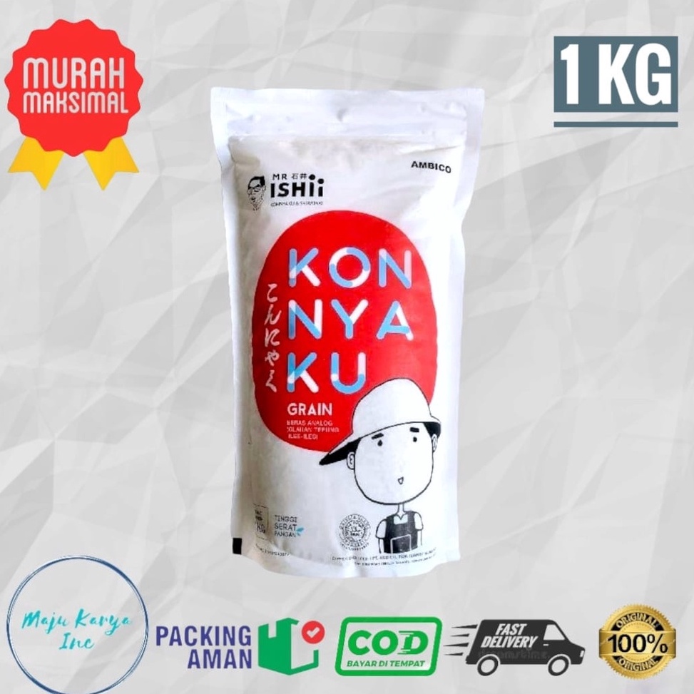 

EAU468 1212 MALL Beras shirataki 1kg Konnyaku rice shirataki rice 1 kg