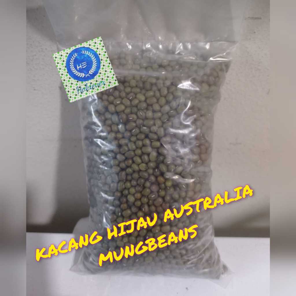 

KACANG HIJAU AUSTRALIA MUNGBEANS PREMIUM 500 Grm