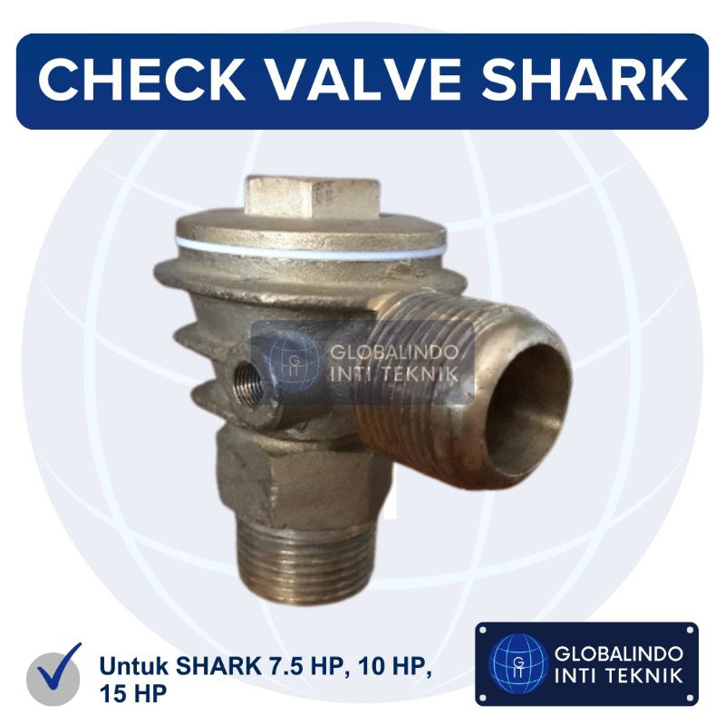 Check Valve 1 Inch Kompresor Angin SHARK 7.5 HP 10 HP 15 HP
