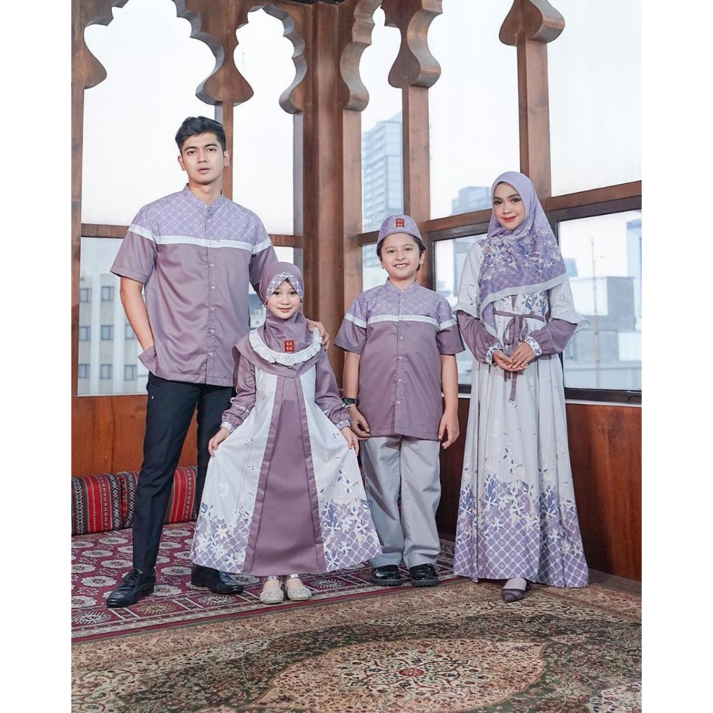 Sarimbit Keluarga Keke Aurora Series Terbaru | Aurora Series | Keke Busana | Sarimbit Keke Aurora Se