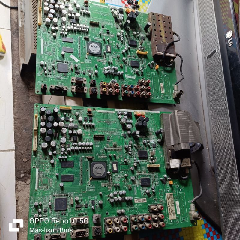 MB gembling  plasma LG ) mainboard tv plasma LG 50PC1R gembling mainboard copotan dari unit garansi 