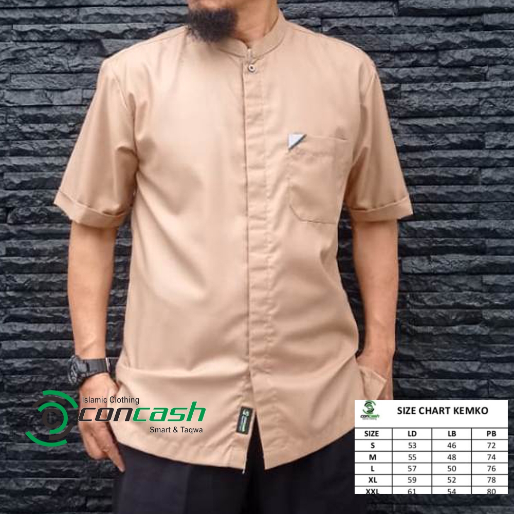 Kemeja koko / Koko Pria / Mocca