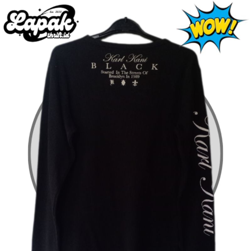 Kaos lengan panjang KARL KANI (SecondOriginal)