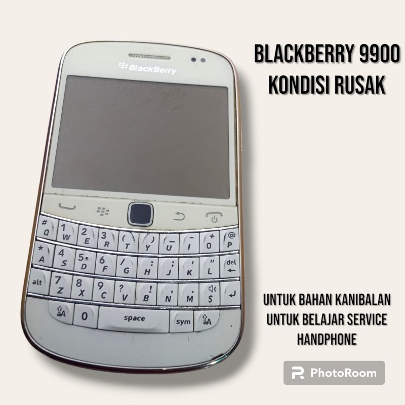 Rusak Blackberry Dakota 9900 White Khusus Service Kanibalan