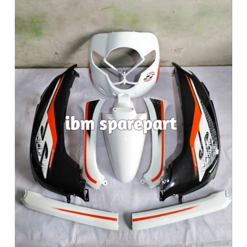 full body halus Scoopy donat hitam putih 2017-2020