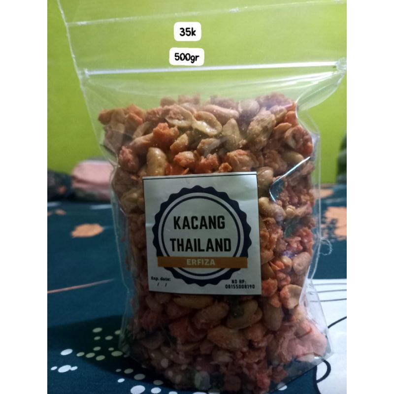 

kacang Thailand renyah tidak terlalu pedas