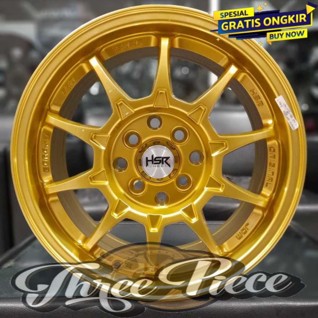 HSR BOROKO SRD velg ring15 lebar 65 et 42 |mobil agya, sigra, avanza, xenia dll