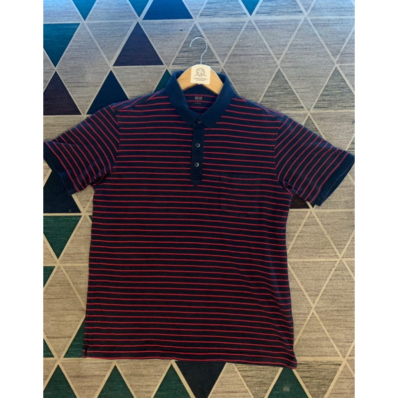 polo strip uniqlo