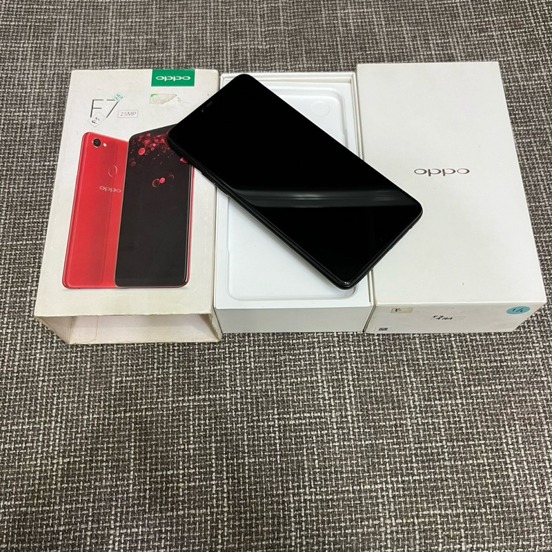 Oppo f7 4/64gb Fullset Second Garansi Resmi