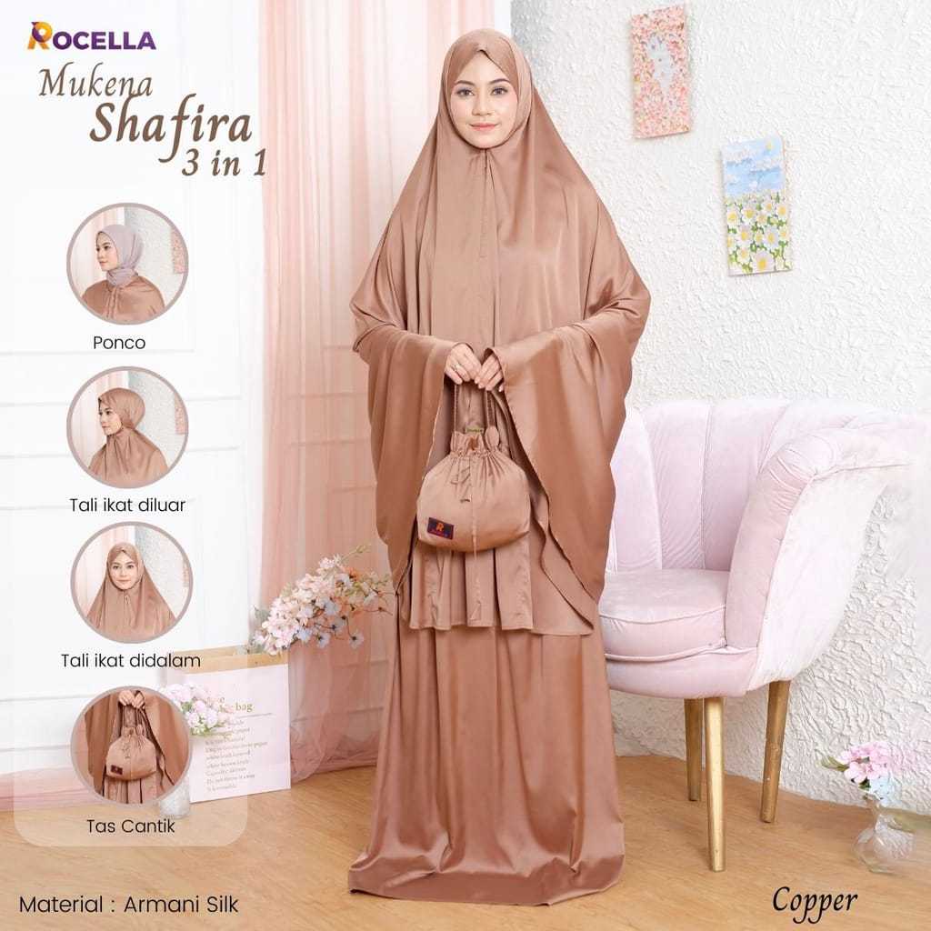 MUKENA ARMANI SILK polos(dewasa)