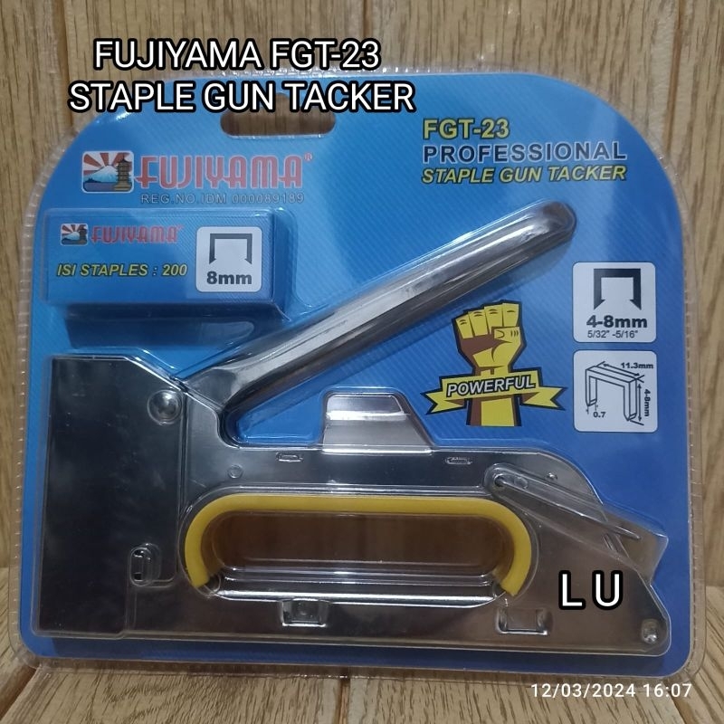 

FUJIYAMA STAPLER STAPLES TEMBAK FGT-23