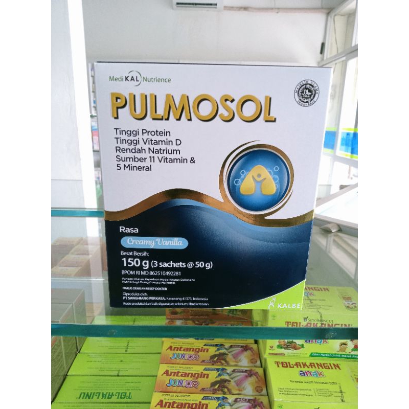 

PULMOSOL RASA CREAMY VANILLA 150 G