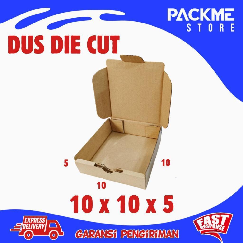

KARDUS BOX KARTON PACKING DUS PIZZA DIE CUT POLOS 10 cm x 10 cm x 5 cm