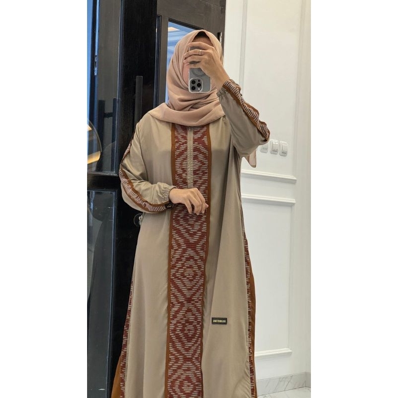 Dress Twill Uniqlo Anjani