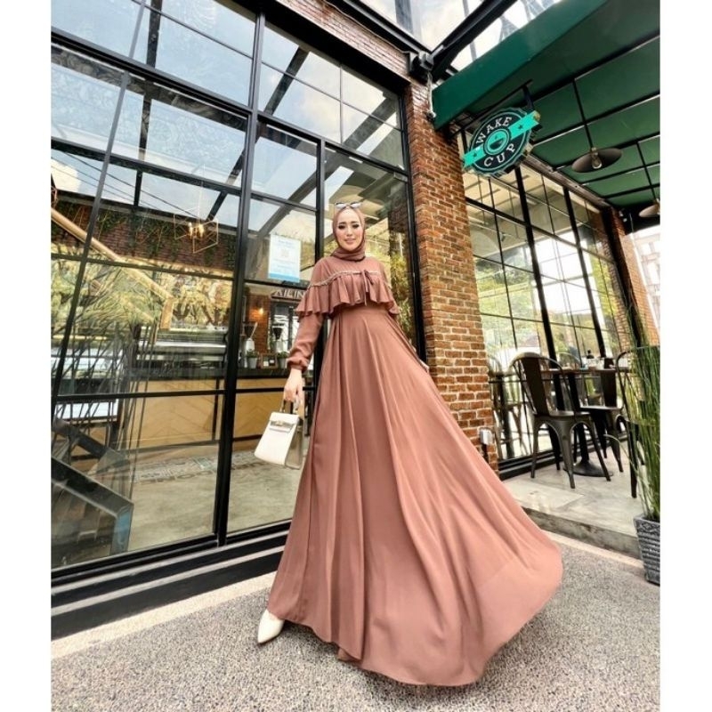 ADYA MAXY | READY SIAP KIRIM GAMIS CERUTY BABYDOLL BUSUI FRIENDLY