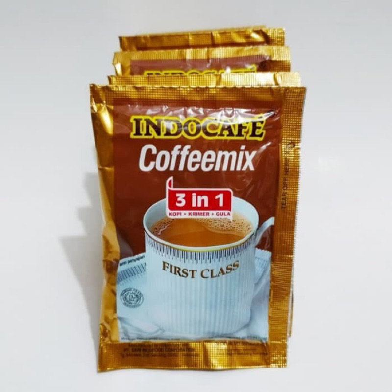 

Indocafe Coffee Mix 3 in 1 isi 10 Sachet
