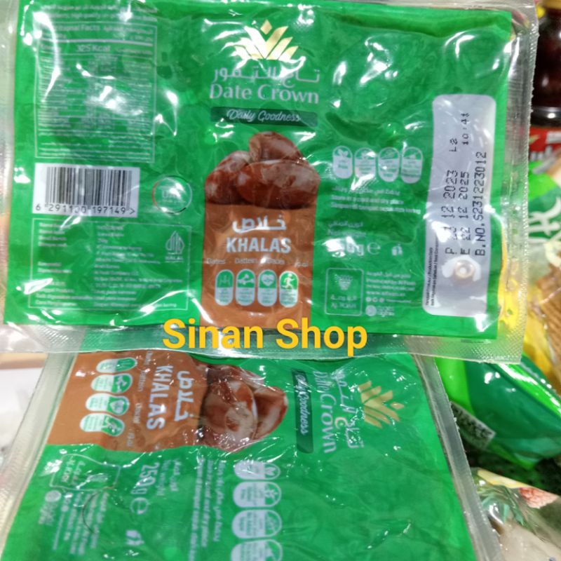 

Kurma Kholas Date Crown 250gr