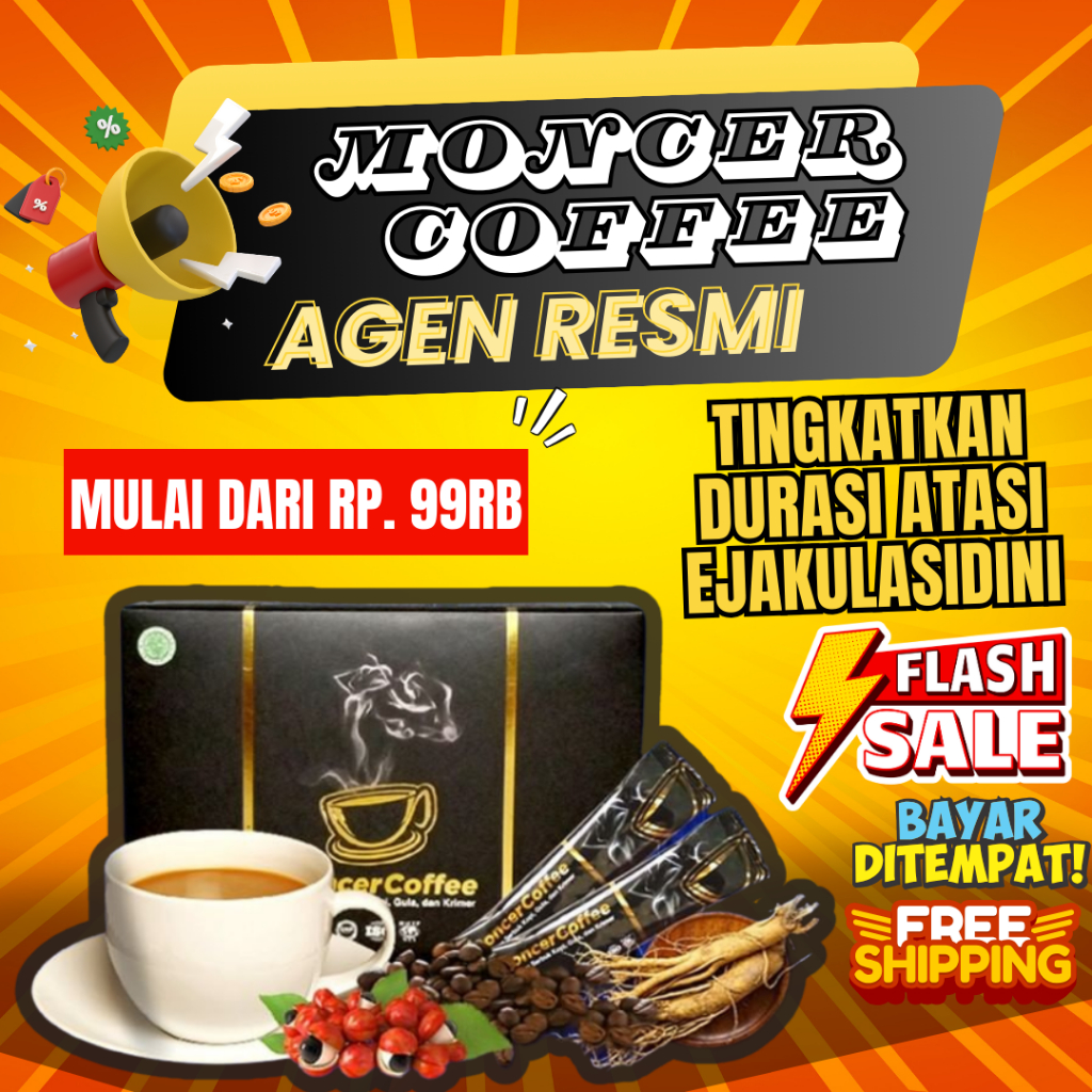 

Kopi Mooncer Coffee Original l 1 Box Isi 8 Sachet l Tanpa Efek Samping Bpom Halal