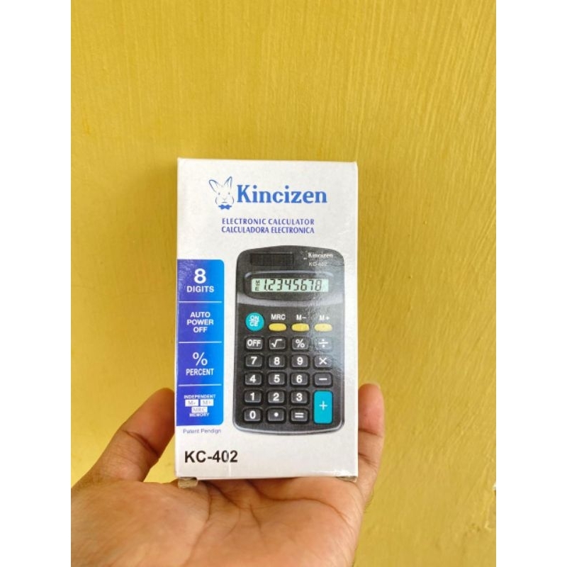 

KALKULATOR KINCIZEN KC-402 8 DIGIT