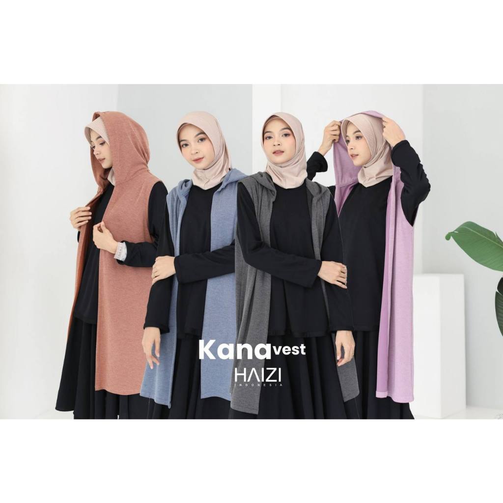 Haizi - Kena Vest | Rompi Outer Knit
