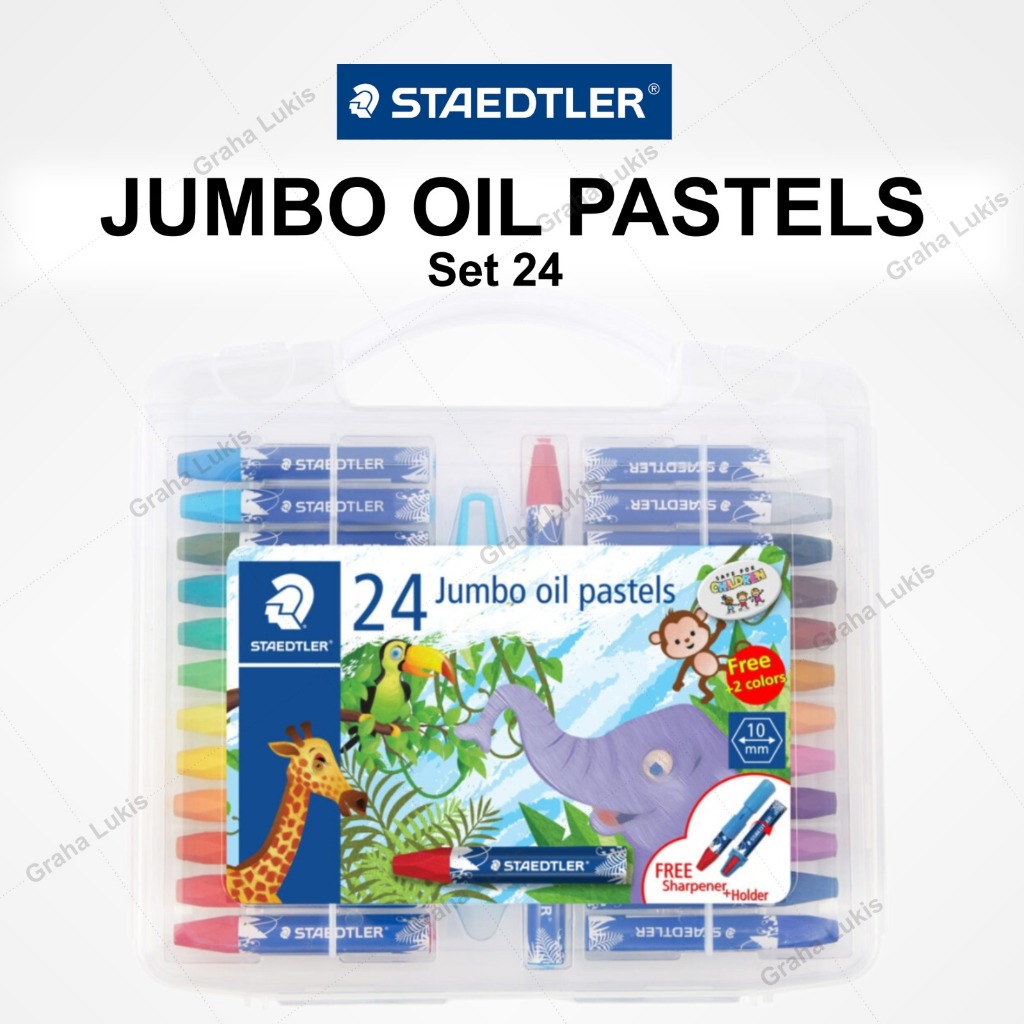 

Staedtler Jumbo Oil Pastel Box - 24 warna