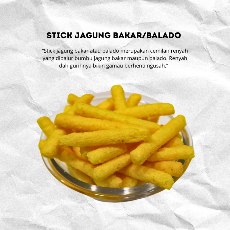 

Stick Jagung Bakar / Stick Balado