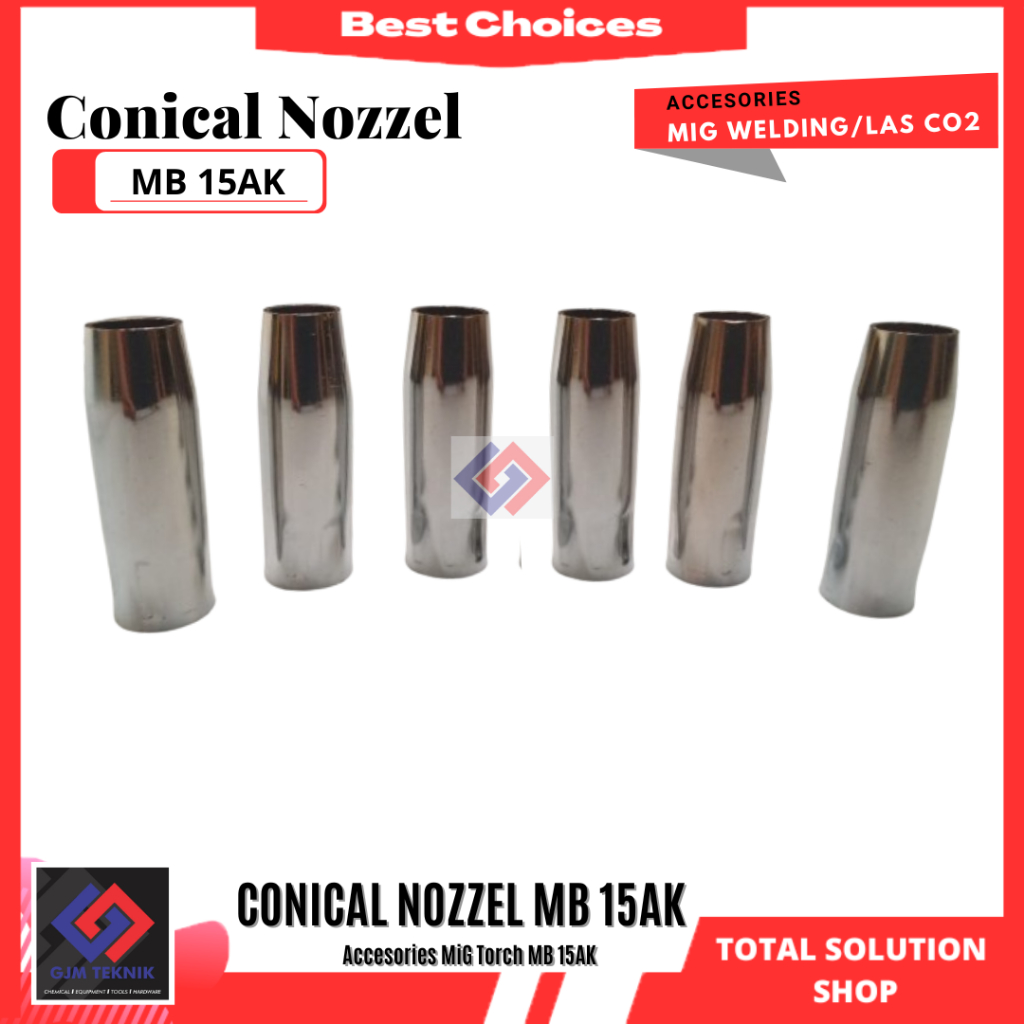 NOZZLE MB15 AK / SELONGSONG LAS CO2 MB15AK / CONICAL NOZZLE MB15