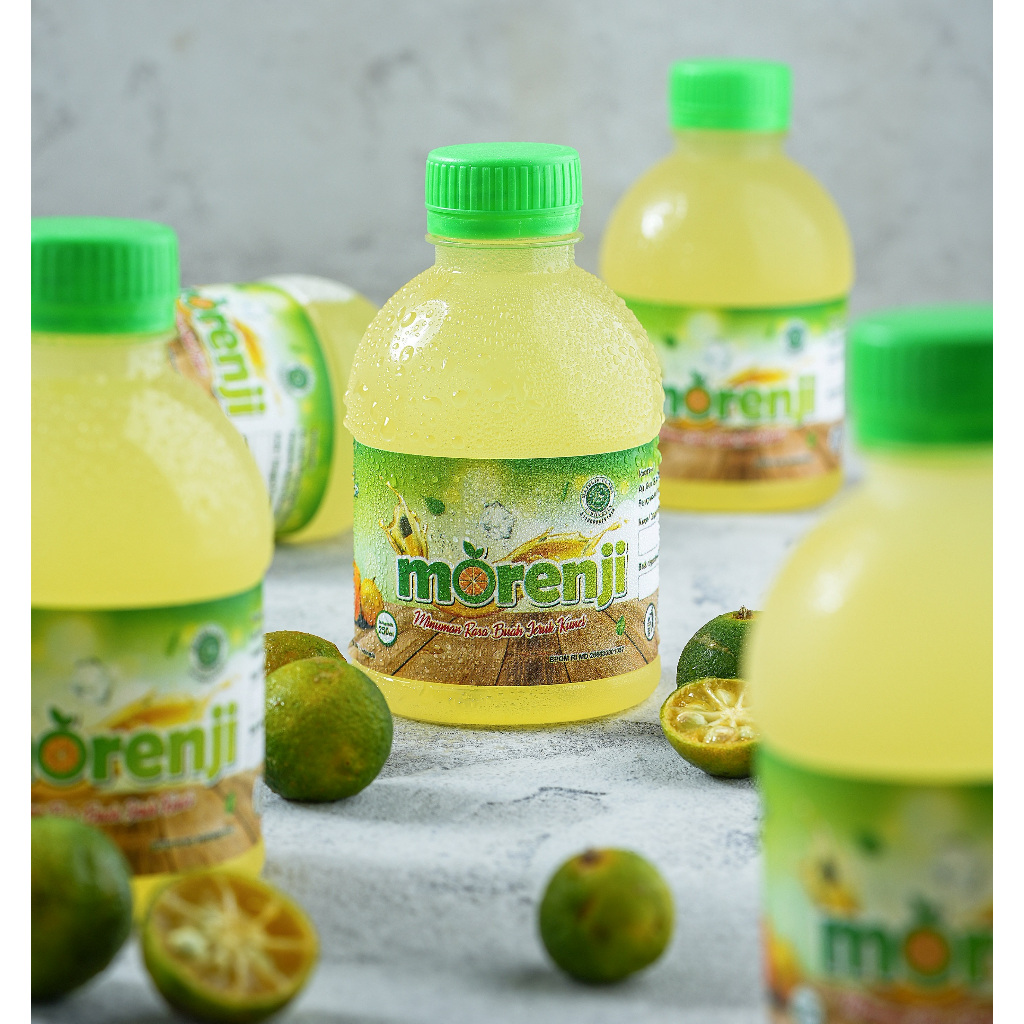 

MORENJI Minuman Jeruk Kunci 250 ml x 12 botol I oleh oleh khas belitung