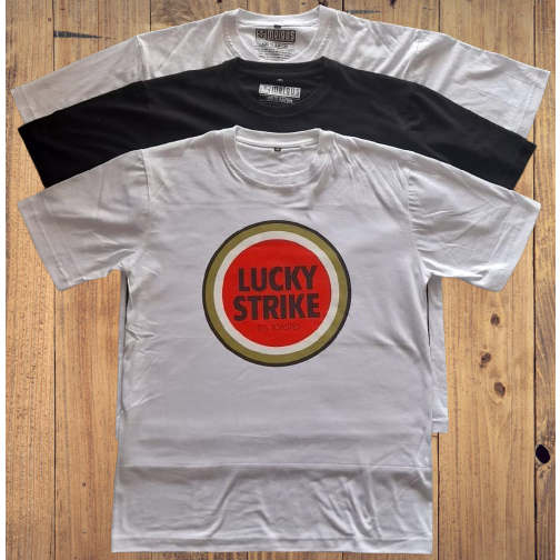 kaos oblong LUCKY STRIKE