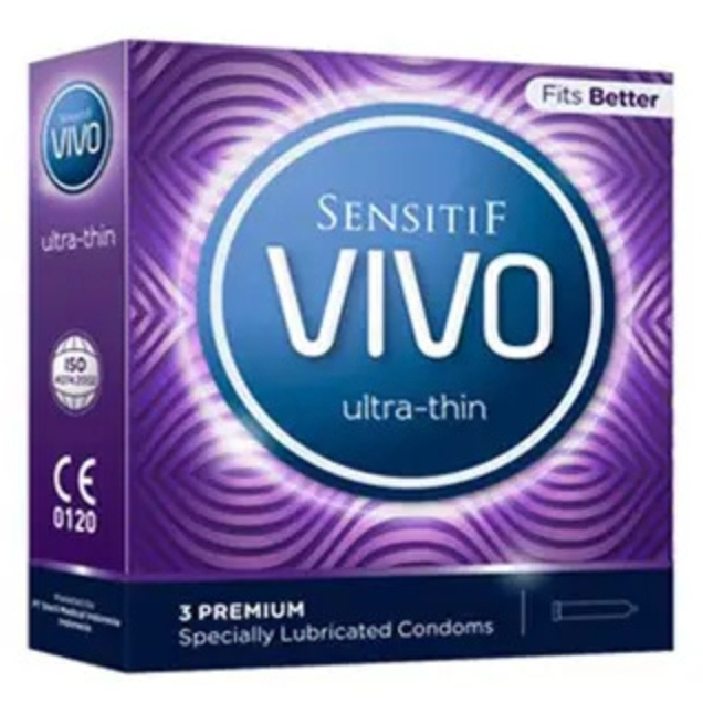 VIVO Ultra Thin 3's ~ Alat Kontrasepsi Pria..untuk Meningkatkan Hubungan Pasutri   [HERBALStore]