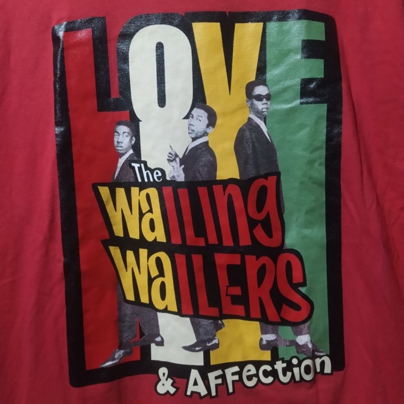 Kaos Bob Marley The Wailing Waillers Skinhead Reggae Ska Rocksteady