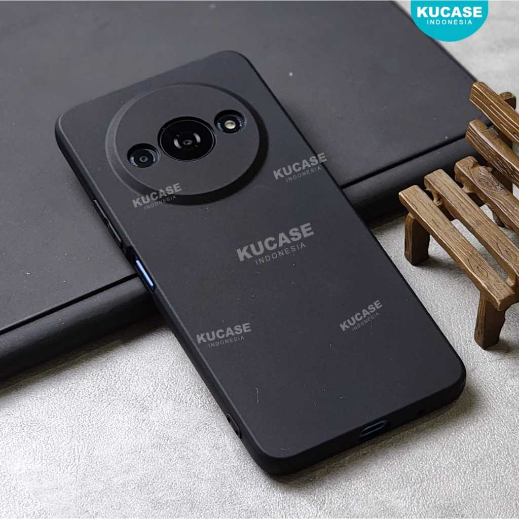 Redmi A1 Redmi A2 Redmi A3 Redmi 8 Redmi 8A Redmi 9A Case Macaron Square Black Softcase Matte Redmi 