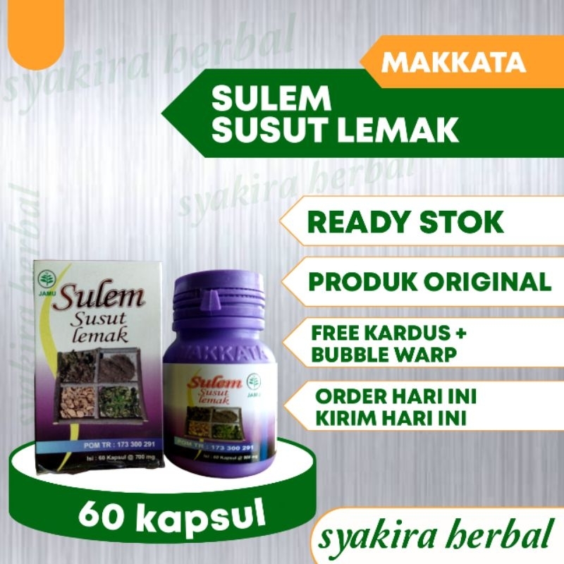 SULEM SUSUT LEMAK Obat Pelangsing Badan Ampuh BPOM Tanpa Olahraga Tercepat Perut Buncit Wanita Dan P