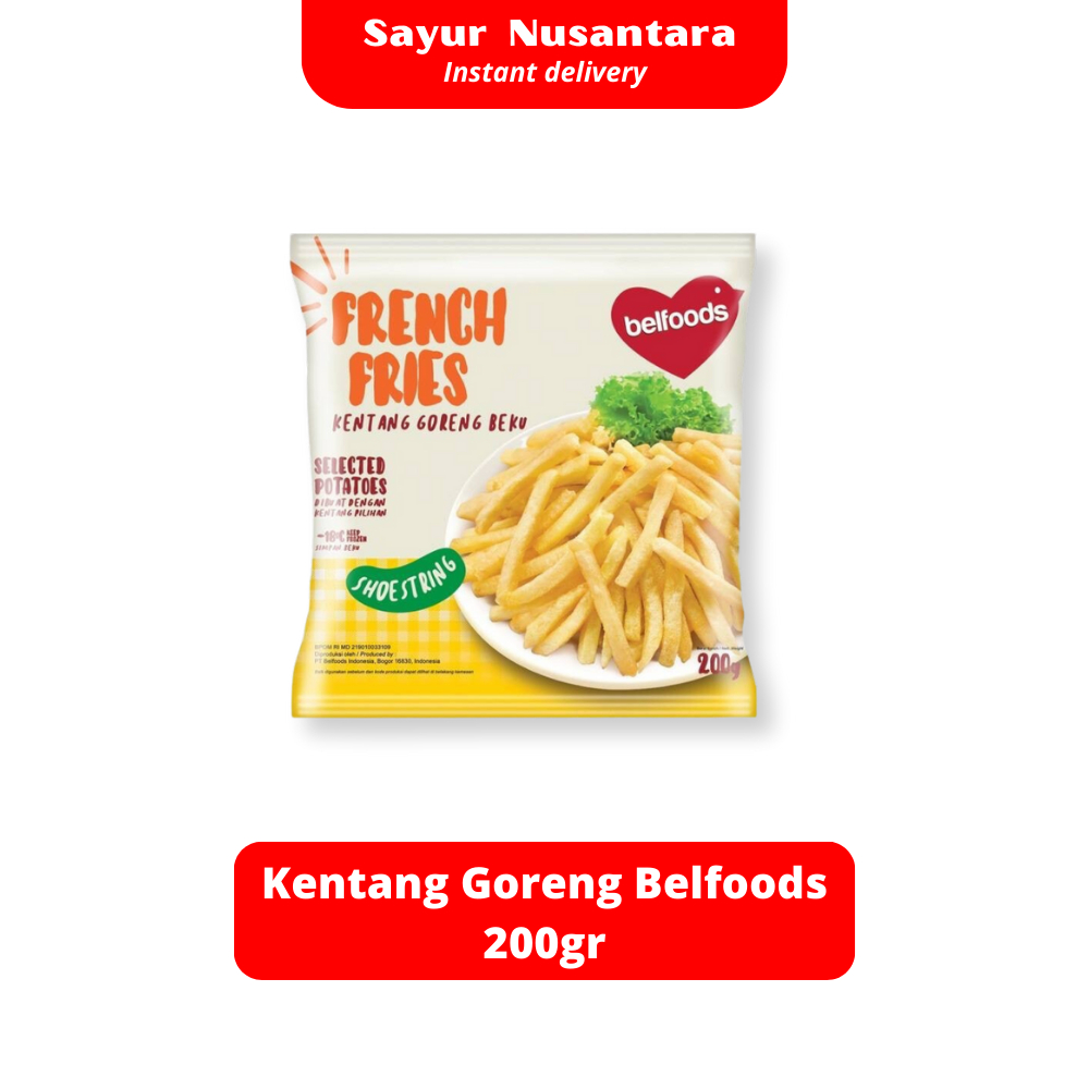 

Kentang Goreng Belfoods 175gr - Sayur Nusantara