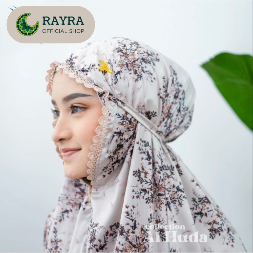 Mukena Dewasa 2in1 Renda Premium Armani & Satin Silk ( FREE TAS )