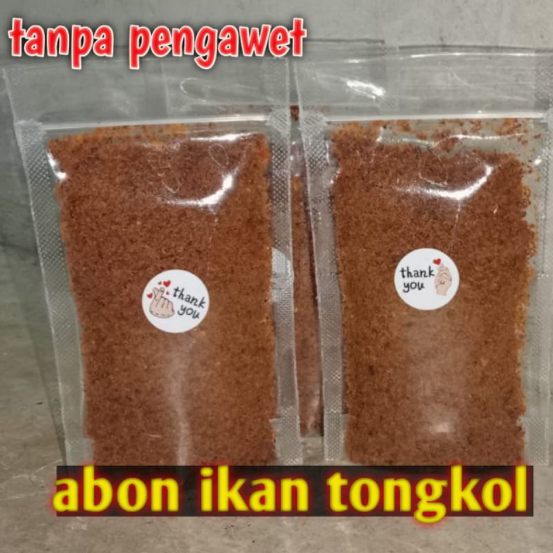 

abon ikan tongkol kemasan 100 gram