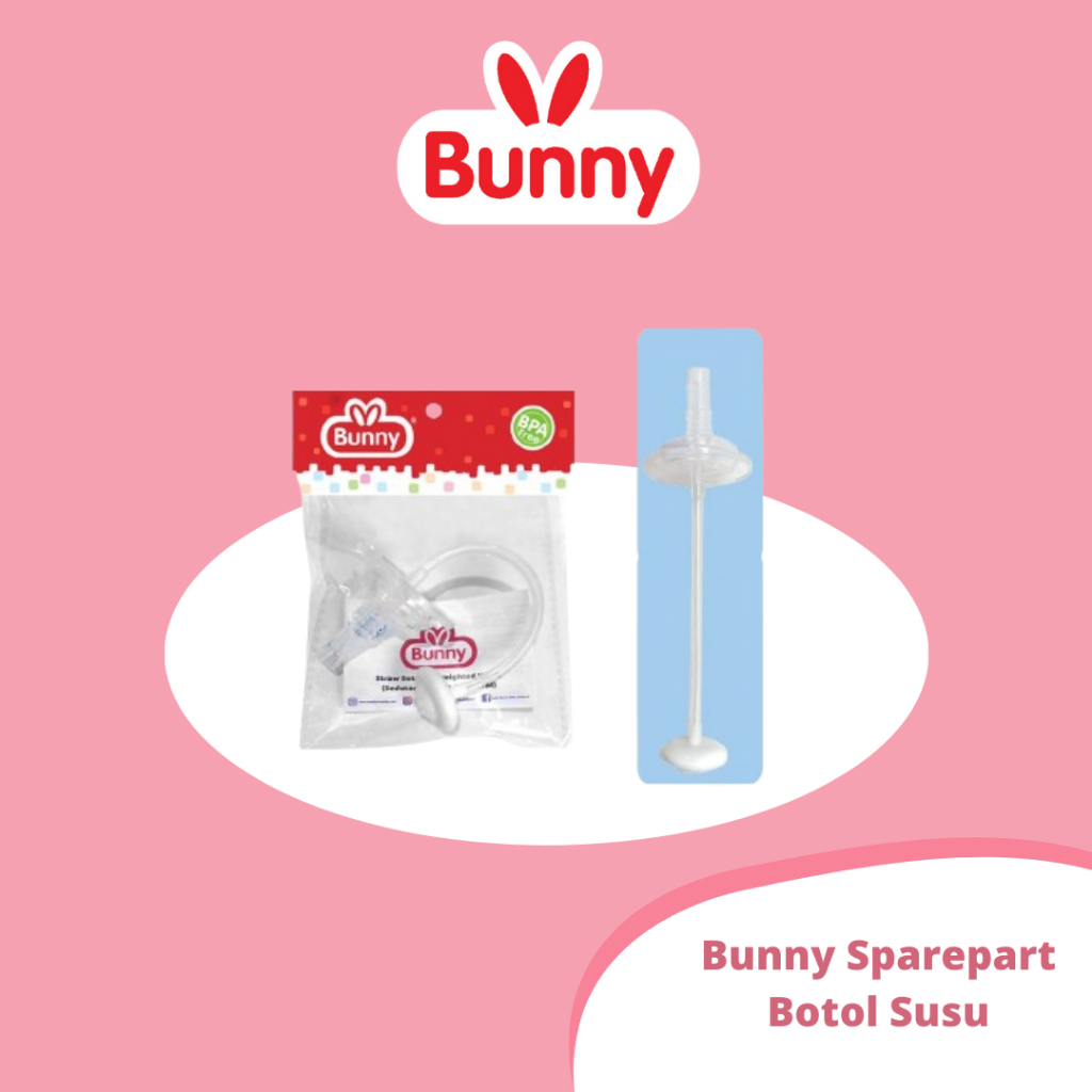 Bunny Weighted Straw for Training Cup Sedotan Pemberat DG-0010 & DMM-3012