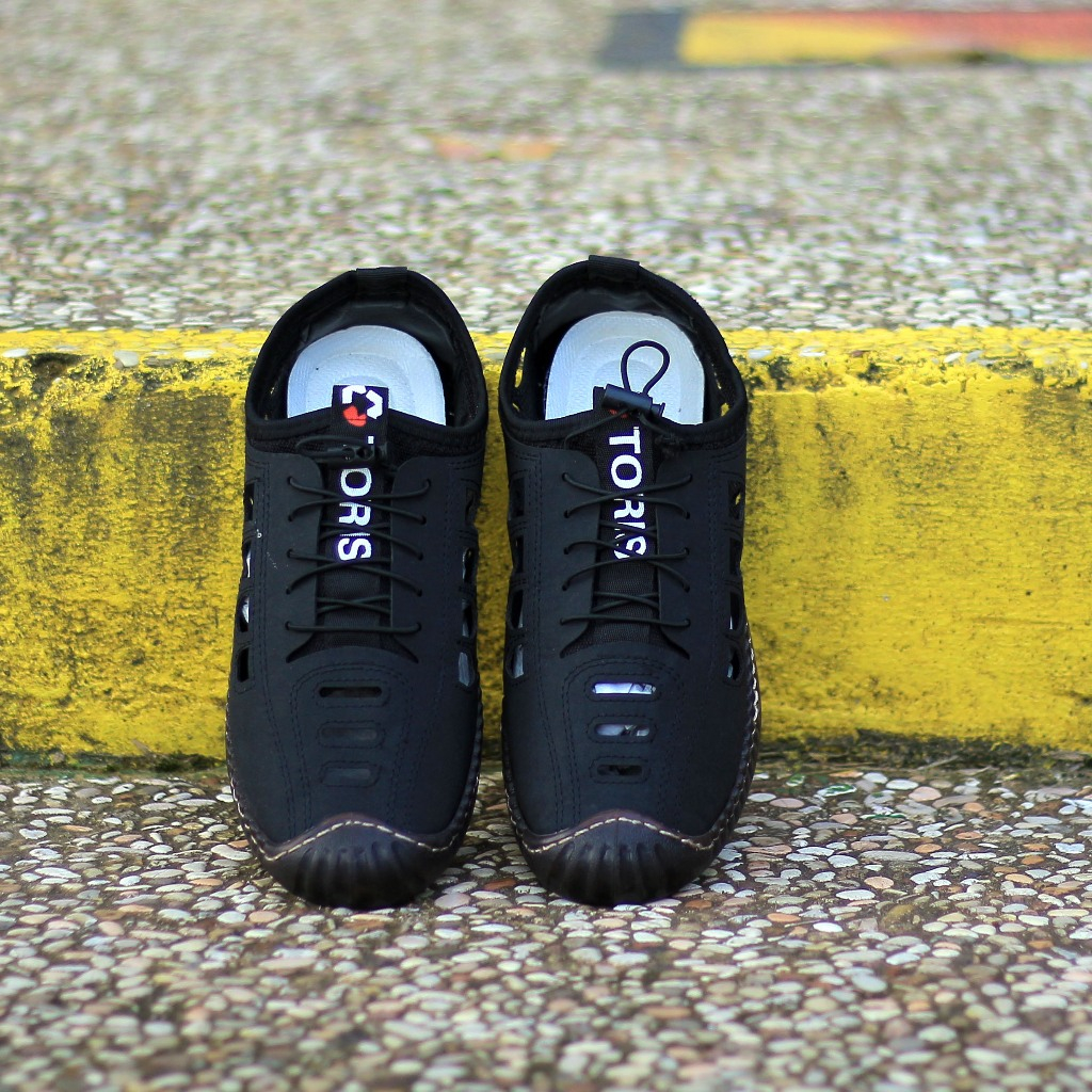 Sepatu Sandal import Pria Santai Sintetis kekinian sepatu slip on pria dewasa import original kulit 