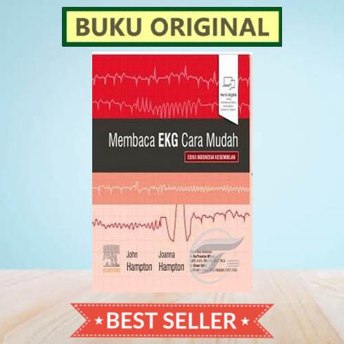 MEMBACA EKG CARA MUDAH EDISI 9 - JOHN HAMPTON - ORIGINAL