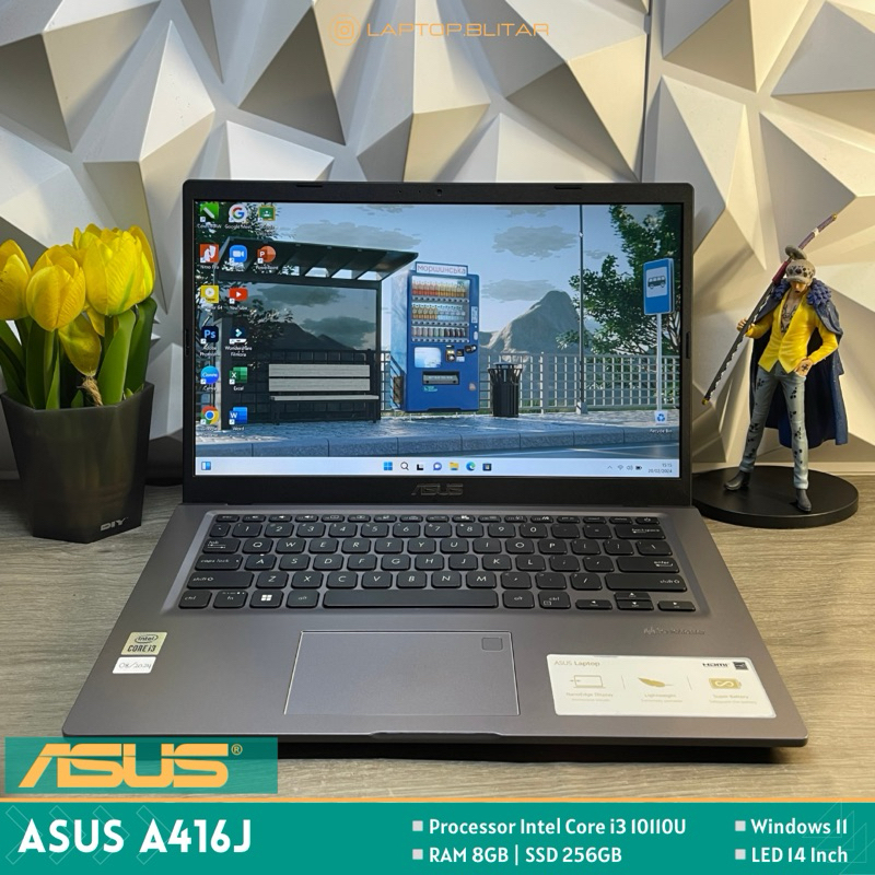 LAPTOP SECOND ASUS VIVOBOOK A416J INTEL CORE I3 10110U 8GB 256GB SSD WINDOWS 11